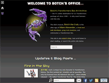 Tablet Screenshot of botchthecrab.com